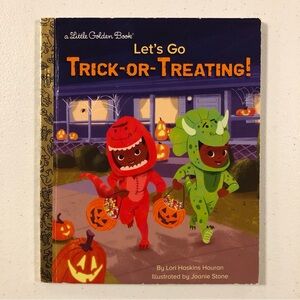 2021 a Little Golden Book Let’s Go TRICK-OR-TREATING! (Hardcover)